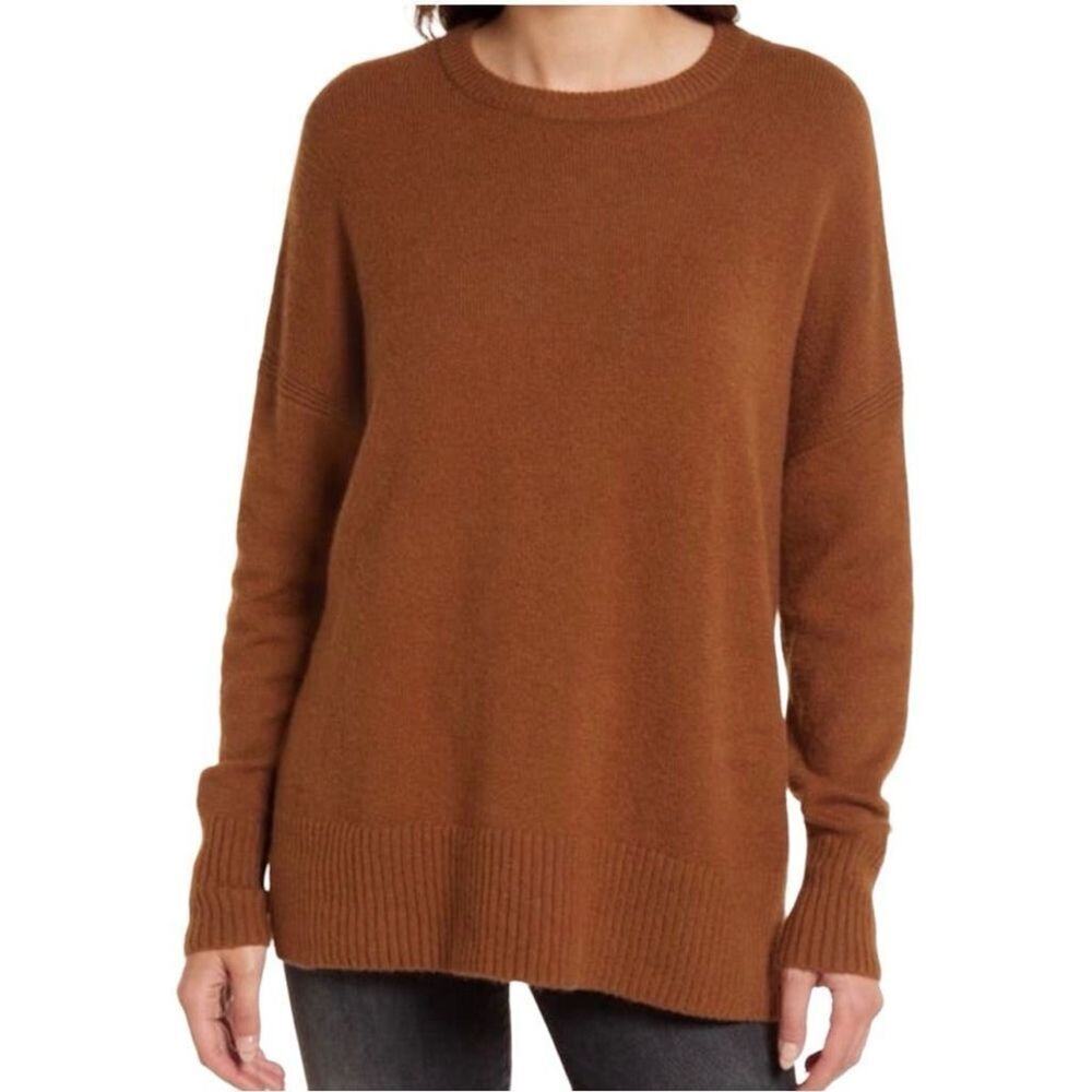 Treasure & Bond Women's Crewneck Pullover Tight Knit Sweater Size Small